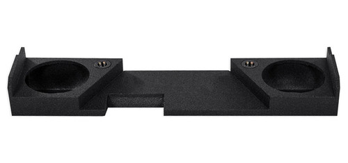 Rockville Double Cab Dual 12 inches Sealed Subwoofer Sub Box Enclosure For 2014-2017 GMC/Chevy 