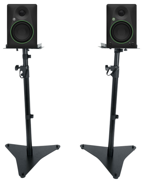 MACKIE Pair Mackie CR5BT 5.25" Powered Studio Monitors Speakers w/ Tone Control+Stands 