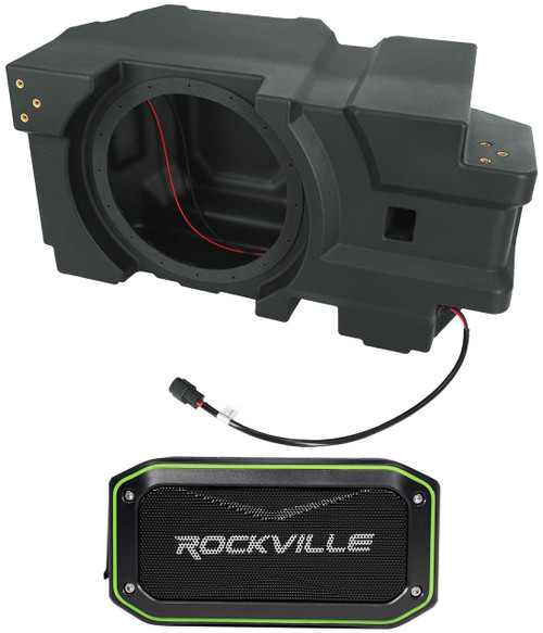 SSV WORKS SSV Works 10" Subwoofer Enclosure for 2018-2024 Can-Am Defender+Home Speaker 