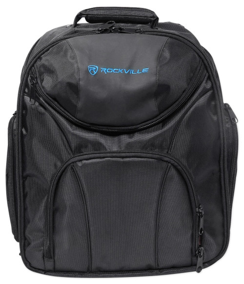 Rockville Travel Case Backpack Bag For Pioneer DDJ-WEGO-K DJ