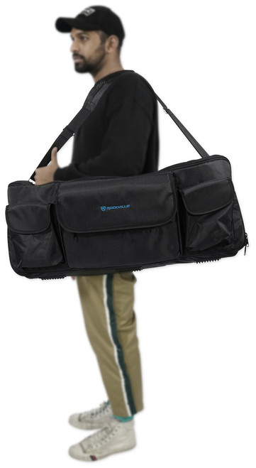 Rockville Carry Bag Backpack Case For Behringer DEEPMIND 12