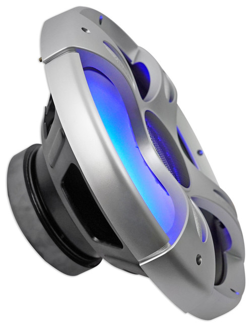 NYC Acoustics NC12S4 1600 Watt 12" 4 Ohm Car Audio Subwoofer with LED