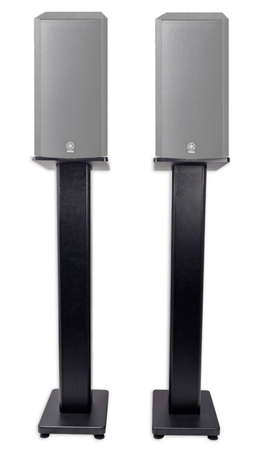 Pair 36" Bookshelf Speaker Stands For Yamaha NS-B310BL Bookshelf Speakers