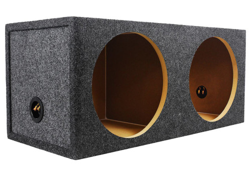 Rockville RD12 Dual 12” 3/4” MDF Sealed Subwoofer