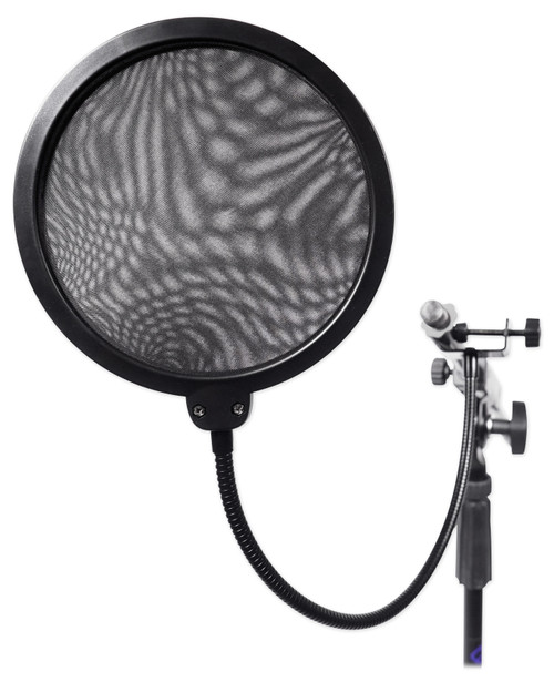 Rockville Podcast Recording Studio Desktop Microphone Mic Stand