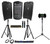 FENDER Professional Karaoke Machine System+Bluetooth+Wireless Mics+Tablet Stand