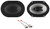 Rear Rockville 6x8" Factory Speaker Replacement Kit For 93-97 Mazda MX6
