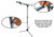 Rockville Karaoke Microphone+Tripod Mic Stand Boom+Smartphone/Tablet/iPad Mount