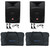 (2) Rockville RPG15 15" Powered 2000w DJ PA Speakers+Weatherproof Speaker Bags