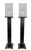 (2) Rockville 28" Studio Monitor Speaker Stands For ADAM Audio T5V Monitors