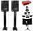 Focusrite Package: Interface+Monitors+Studio Microphone+Headphones+36" Stands
