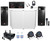 DJ Pack Numark Serato Controller+Dual 15" Speakers+Headphones+Facade+Lights+Fog