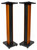 Rockville 36‚Äù Studio Monitor Speaker Stands For Presonus R80 Monitors