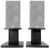 (2) 8‚Äù Black Bookshelf Speaker Stands For JBL Arena 130 Bookshelf Speakers