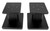 Rockville 8‚Äù Black Studio Monitor Speaker Stands For Mackie MR624 Monitors