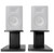 Rockville 8‚Äù Black Studio Monitor Speaker Stands For M-Audio BX8 D3 Monitors