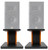 (2) 8‚Äù Wood Bookshelf Speaker Stands For JBL Arena 120 Bookshelf Speakers