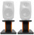 Rockville 8‚Äù Wood Studio Monitor Speaker Stands For Genelec 8350A Monitors
