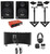 Focusrite Package Interface+Studio Monitors+Condenser Mic+Headphones+Stands