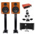 Focusrite Package: Interface+Pair 6.5" Monitors+Recording Mic+Headphones+Stands