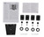 JBL C50PACK Commercial Sub+(4) Wall Speakers+6-Zone Amp For Restaurant/Bar/Cafe