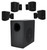 JBL C50PACK Commercial Sub+(4) Wall Speakers+350w Amplifier For Office/Store/Gym