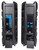 Rockville Pro Gig Karaoke Machine System w/( 2) Dual 15" Speakers+Wireless Mics