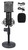 Rockville RCM01 PC Podcast Podcasting Recording Microphone+Weighted Desk Stand