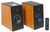 (2) Rockville HD5 5" Powered Bookshelf Speakers Bluetooth Monitors w/29" Stands
