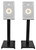 Rockville 21‚Äù Black Steel Studio Monitor Speaker Stands For KRK V8 S4 Monitors