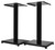 Black 29 Steel Bookshelf Speaker Stands For Cerwin-Vega XLS-6 Bookshelf Speakers