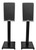 Pair Denon DN-508S 8" 220w RMS 3Way Studio Reference Monitor Speakers+21" Stands