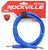 8 Rockville 10' 1/4'' TRS to 1/4'' TRS Cable 100% Copper (4 Colors x 2 of Each)