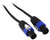 6 Rockville RCSS1610 10' 16 AWG 100% Copper Speakon to Speakon Pro Speaker Cable