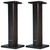 (2) Rockville 28" 2-Tone Studio Monitor Speaker Stands For M-Audio BX8 D3