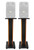 (2) Rockville 28" 2-Tone Studio Monitor Speaker Stands For Behringer MS16