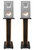 Pair 28" 2-Tone Speaker Stands For Klipsch R-15PM Bookshelf Speakers