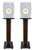 (2) Rockville 28" 2-Tone Studio Monitor Speaker Stands For KRK VXT-8 Monitors