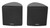 (6) Rockville Cube 3.5" 30w RMS Black Home Theater Wall Speakers+Swivel Brackets