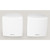 (10) Rockville Cube 70v White 3.5" Commercial Wall Mount Restaurant/Bar Speakers