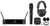 AKG DMS300 8-Channel Digital Handheld Wireless Microphone Mic System+Headphones