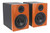 2) Rockville 5.25" 250w Active Studio Monitors+Mic+Headphones+Stand+Shield+Pads