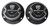 Pair Rockville X8C Competition 8" Component Speakers/Titanium Tweeters Pro Audio