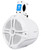 (4) Rockville 8" White Wakeboard Speakers+12" Free Air Sub+Memphis Amplifier