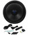 Rockville RTB12A 12 600 Watt Powered Subwoofer Bass Tube + Bass Remote