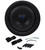Rockville RTB80A 8 400 Watt Powered Subwoofer Bass Tube