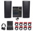(2) JBL Pro PRX825W Dual 15 3000w Powered Speakers Bundle with Mackie Mixer, Headphones & Mics