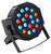 (24) Rockville FHB-118 LED RGB DMX LED PAR Can Wash Lights+(24) Cables+Bags