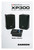 Samson Expedition XP300 300w 6" PA DJ Speakers+Mixer+Stands+Headphones+Mic+Bag