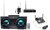 Samson AIRLINE 99M Rechargeable Headset+Free Wireless System+Boombox D-Band